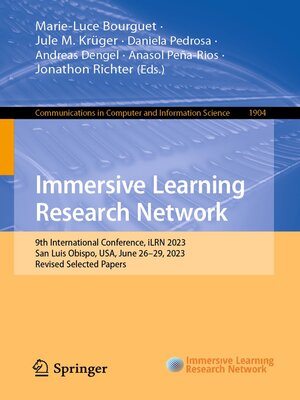 cover image of Immersive Learning Research Network
